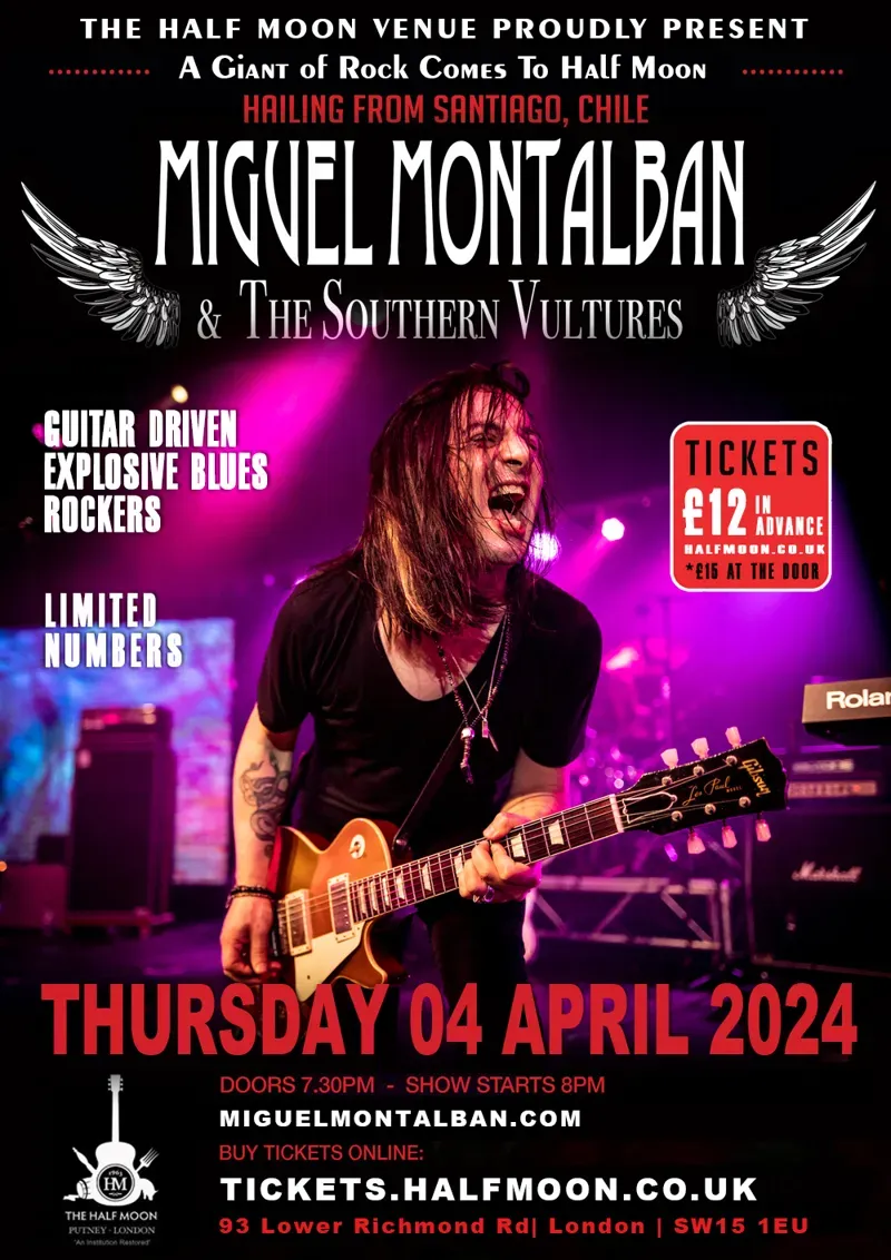 Miguel Montalban band poster