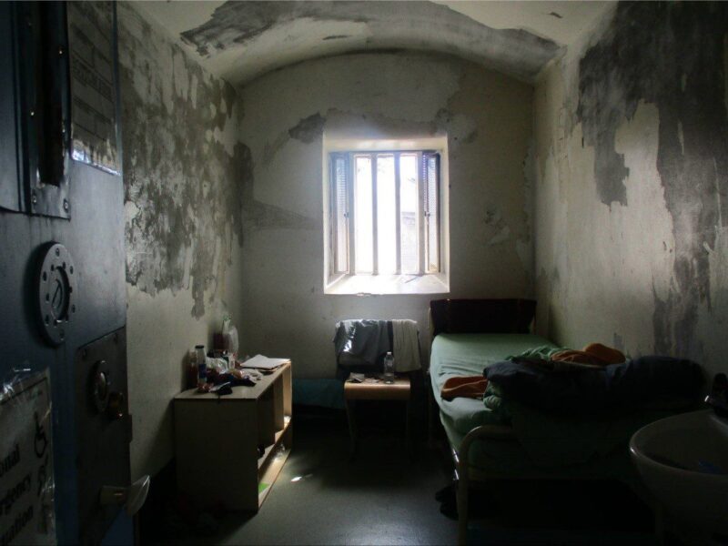 Wandsworth Prison cell. Putney news