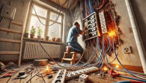 Dangerous electrical work