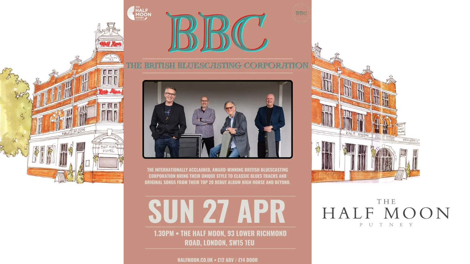 The Half Moon - British Bluecasting Corporation