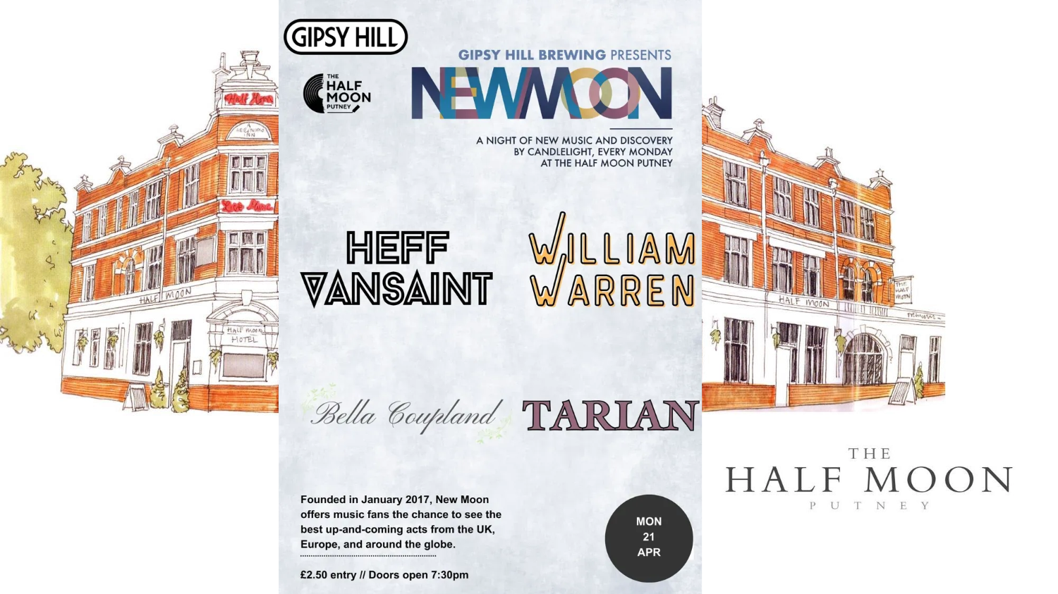 The Half Moon - New Moon