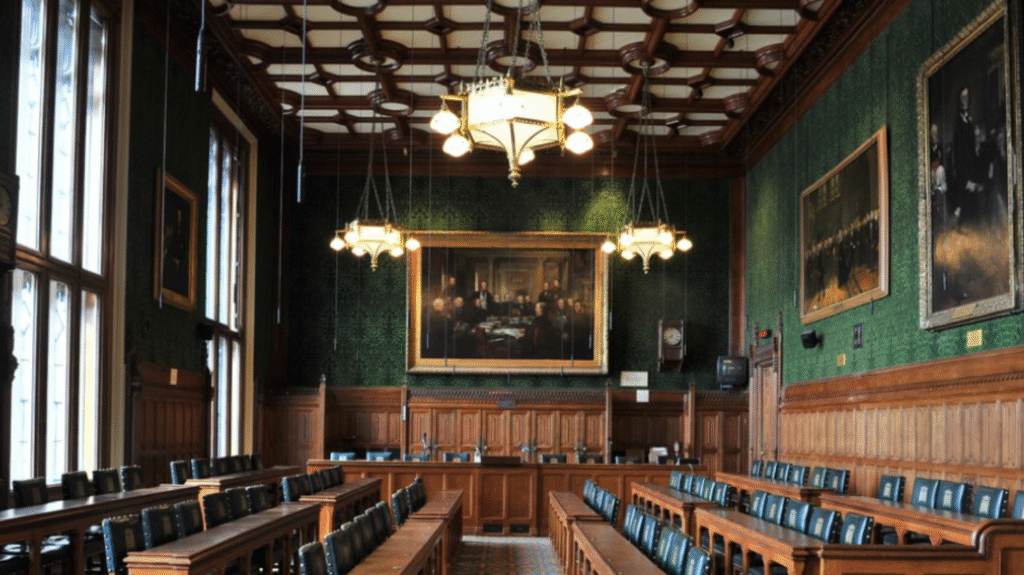 House of Commons Committee room. Pic: House of Commons