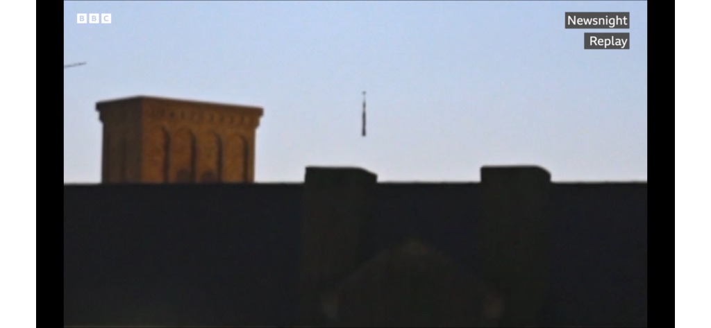 Drone dropping drugs into Wandsworth Prison