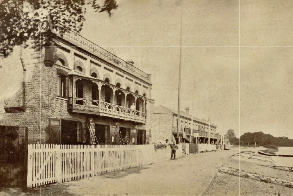 The London Rowing Club in the 1870s