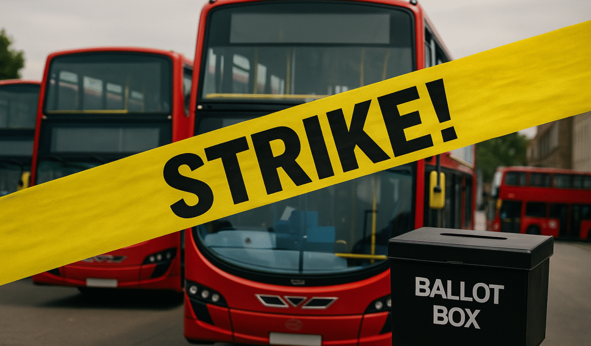 bus strike image