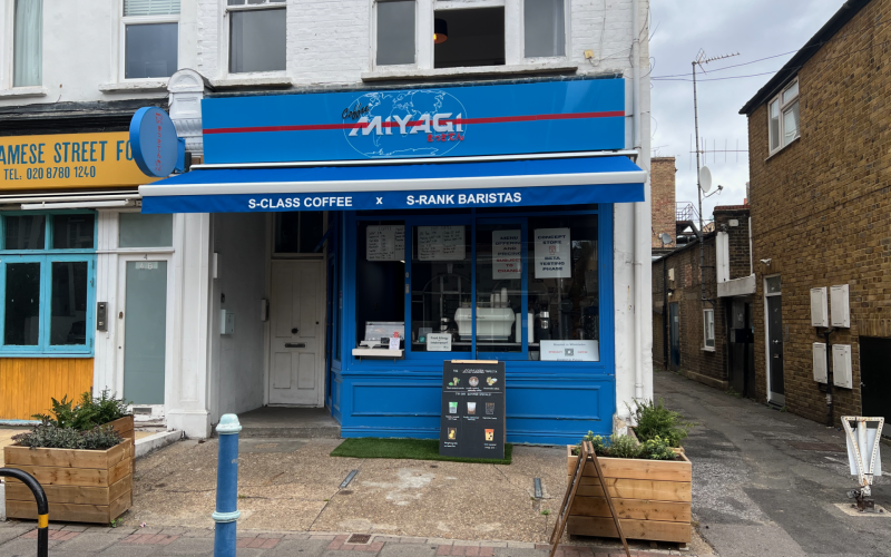 Miyagi Coffee on Chelverton Road
