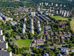 The Alton Estate from above