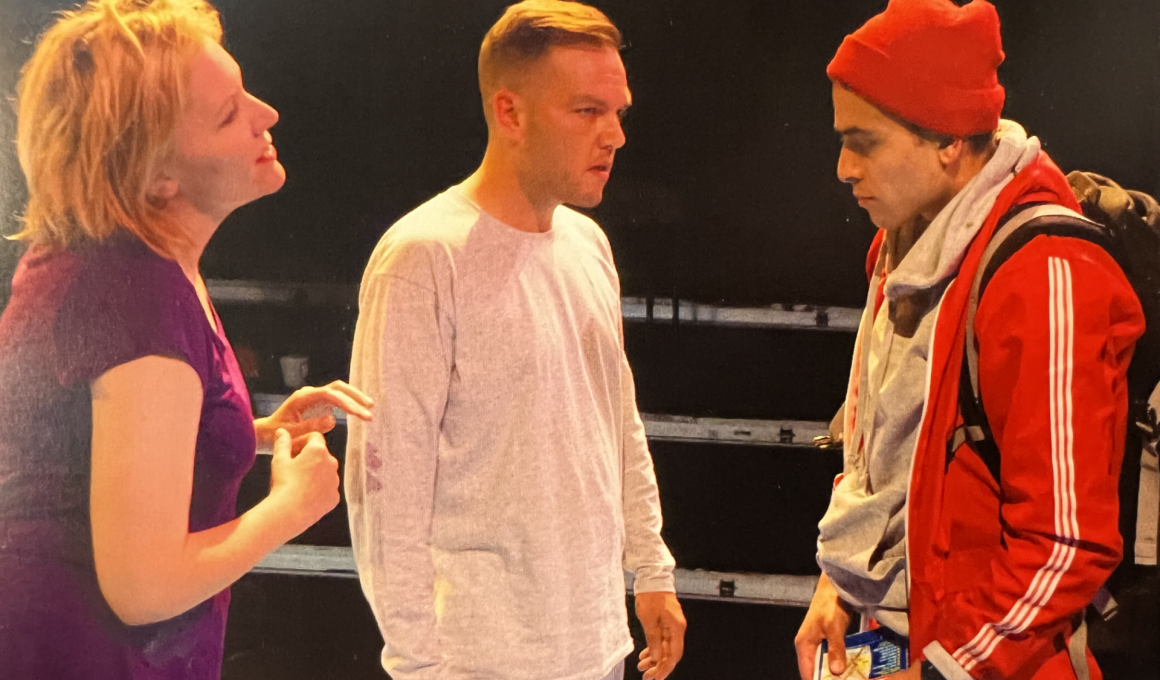Stage play of Curious Incident at Putney Arts Theatre