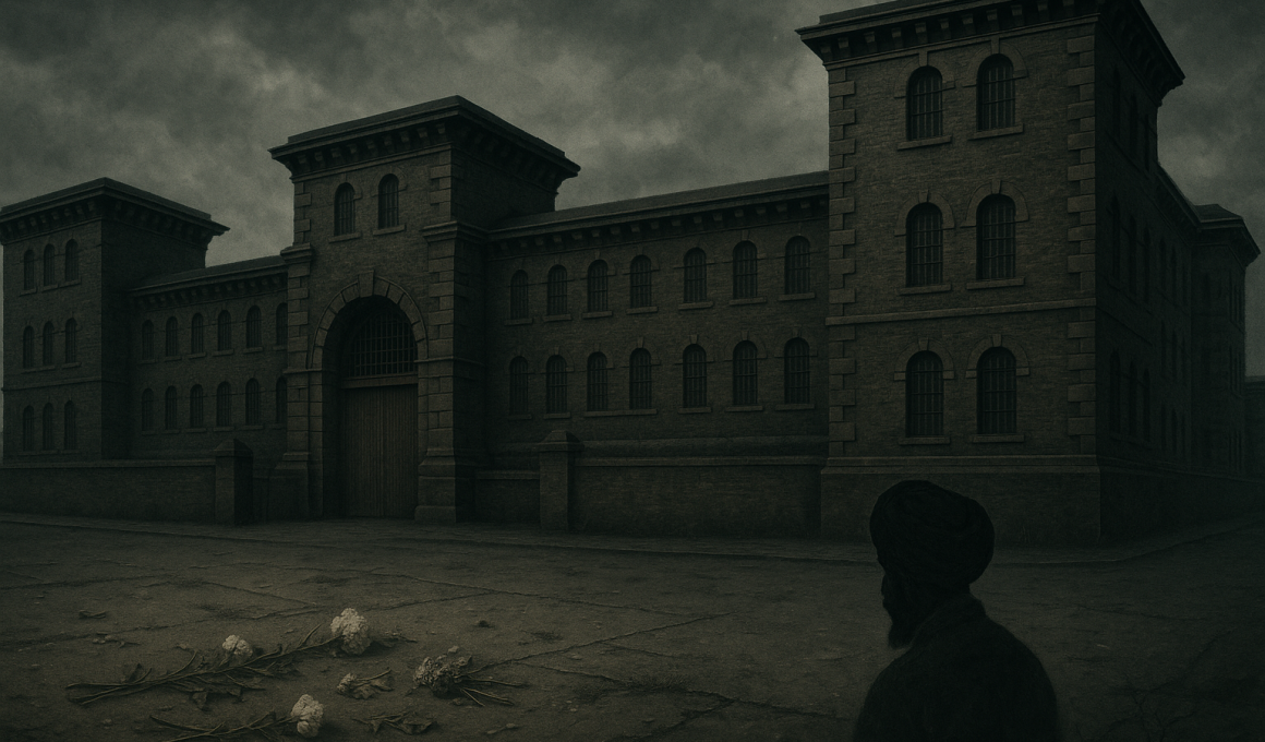 Graphic representing the death of Rajwinder Singh at Wandsworth Prison