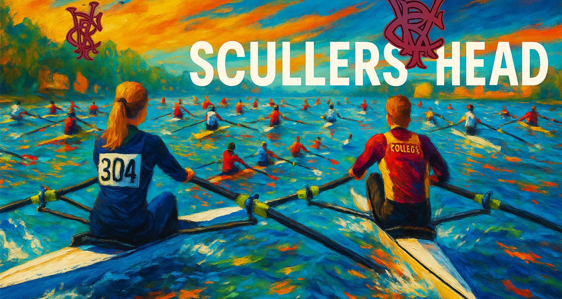 Sculler's Head race graphic
