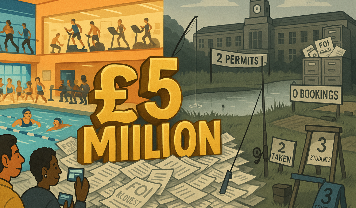 Graphic depicting the bizarre setup for Access for All