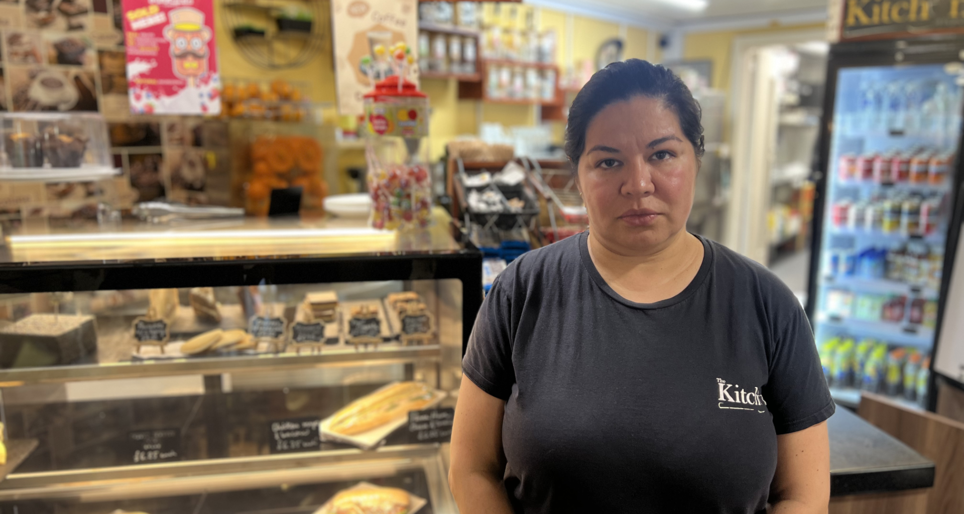 Jannine Angel Rodriguez, owner of The Kitchen cafe at Putney Leisure Centre