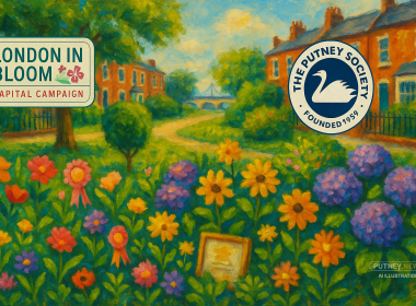 London in Bloom award given to the Putney Society