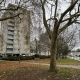A tower block on the Alton Estate in Roehampton