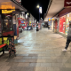 Pavement outide TK Maxx on Putney High Street
