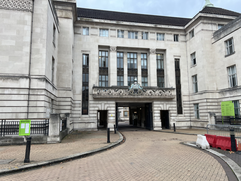 Wandsworth Town Hall entryway