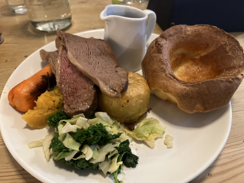 Sunday Roast at The Arab Boy