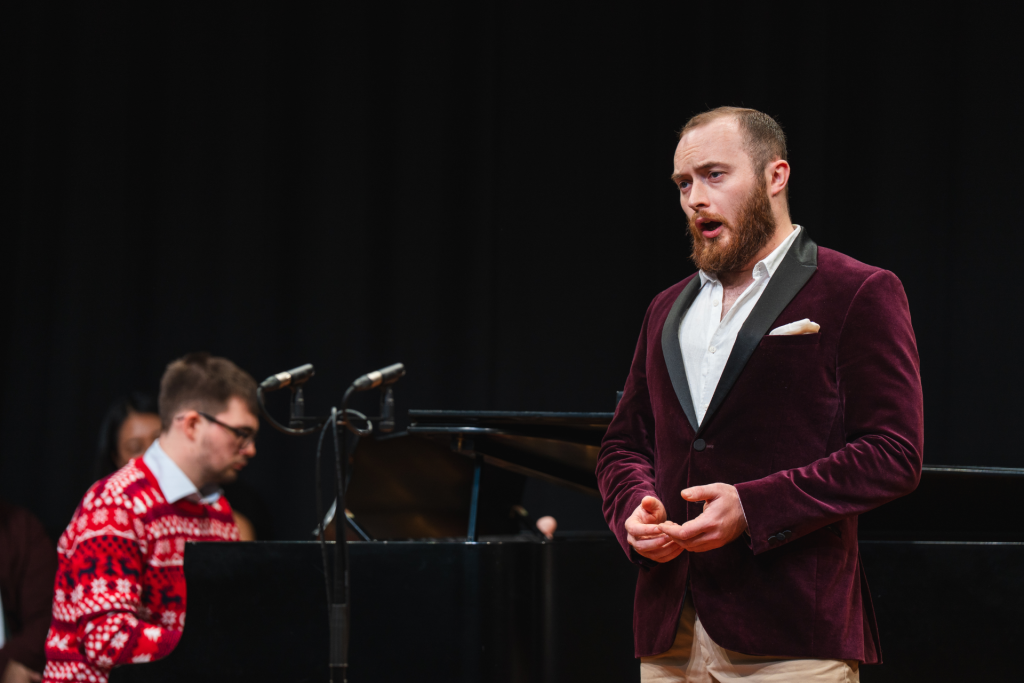 Peter Lidbetter at the National Opera Studio. Pic: Jennier Hawthorn.