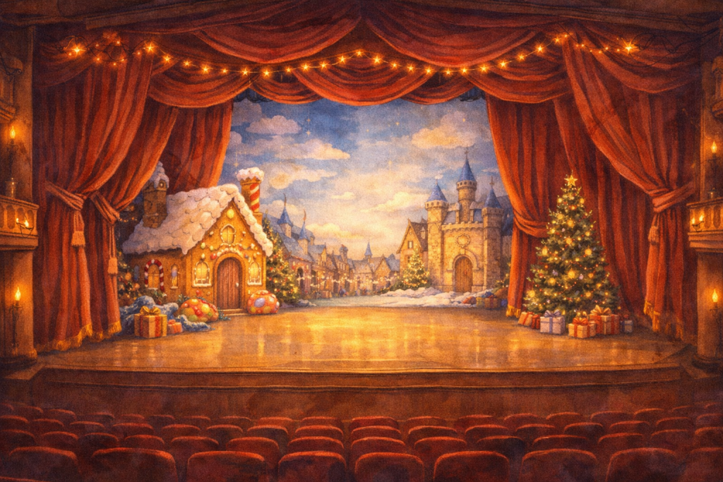 Putney at Christmas Panto