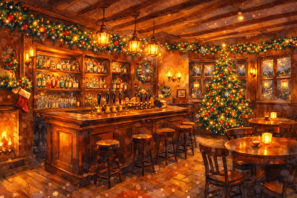 Putney at Christmas pub