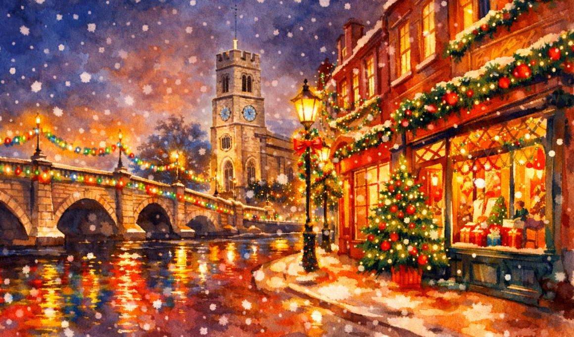 Putney at Christmas festive