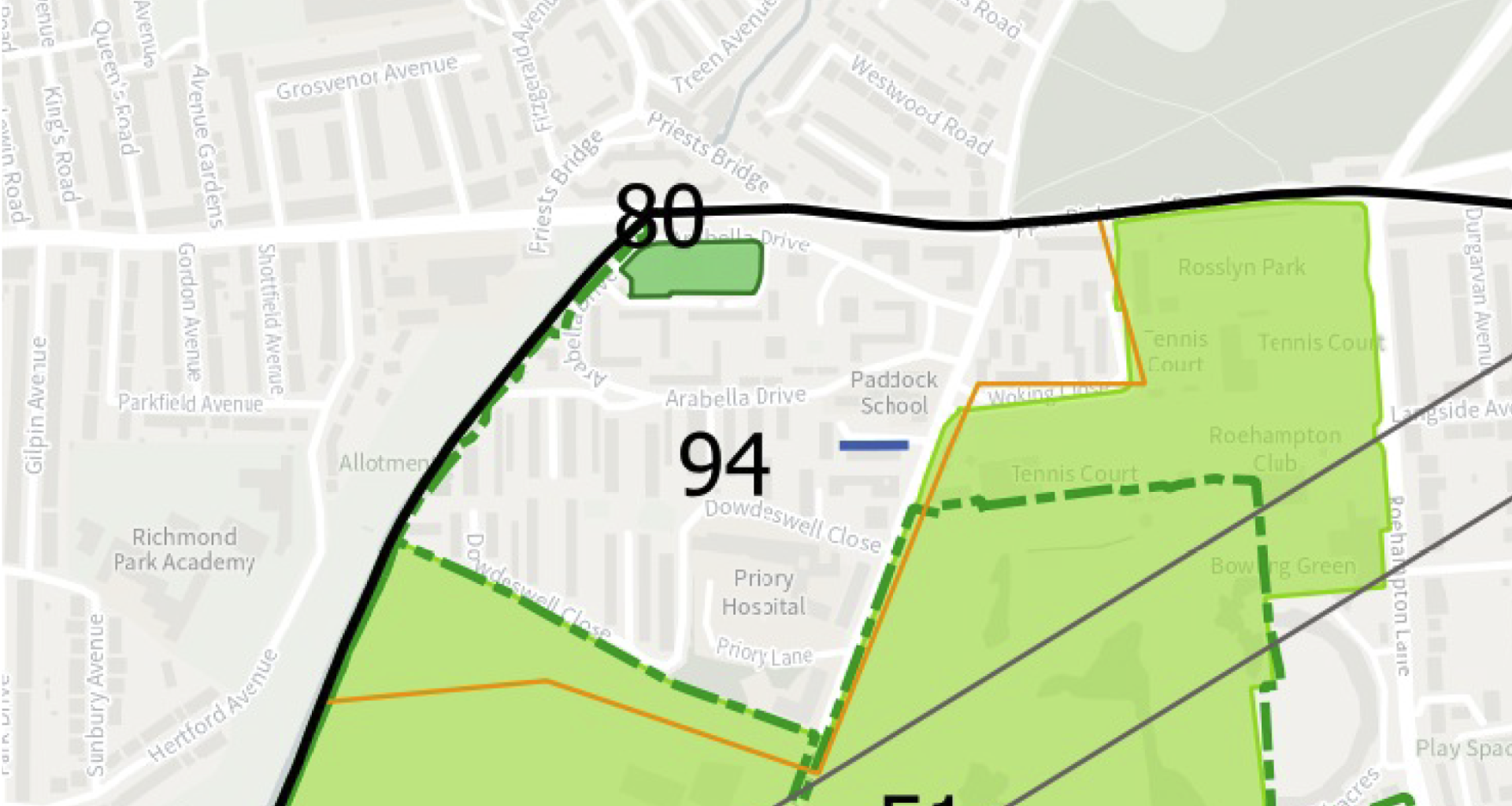 Arabella Green, protected land.