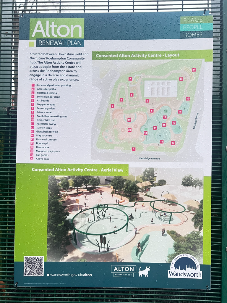 New playground plans