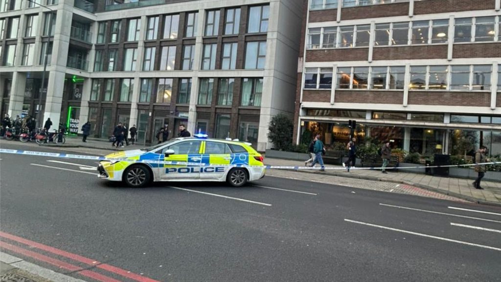 Police shutting off Upper Richmond Road