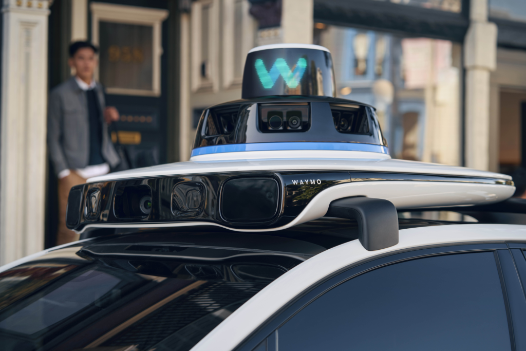 Waymo car sensors