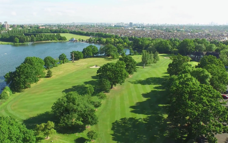 The Wimbledon Park golf course before it was sold