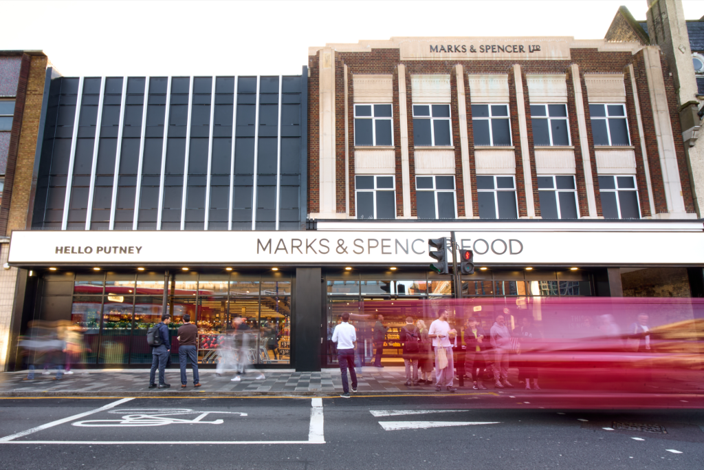 New Marks and Spencer store on Putney High Street. Pic: M&S