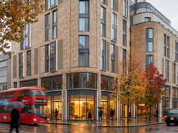 3D mock-up of planned hotel and retail space on Putney High Street and Putney Bridge Road