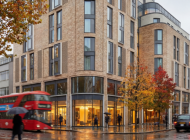 3D mock-up of planned hotel and retail space on Putney High Street and Putney Bridge Road