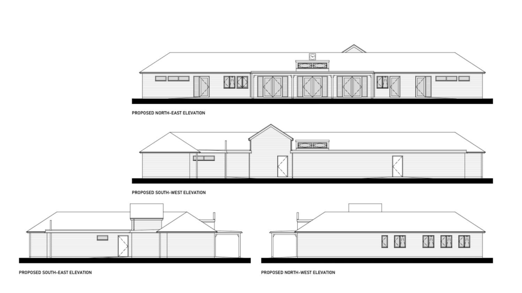 Dover House playing fields proposed pavillion