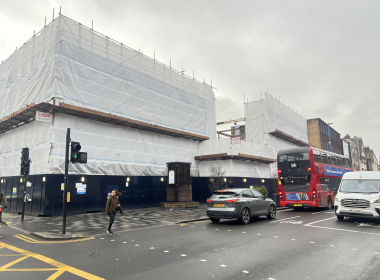 Demolition on Putney High Street and Putney Bridge Road