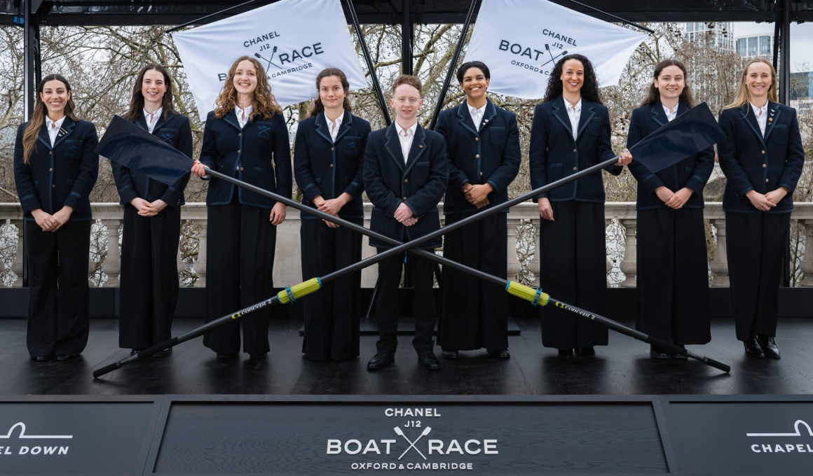 Oxford Women rowing 2026 Boat Race. Pic: The Boat Race