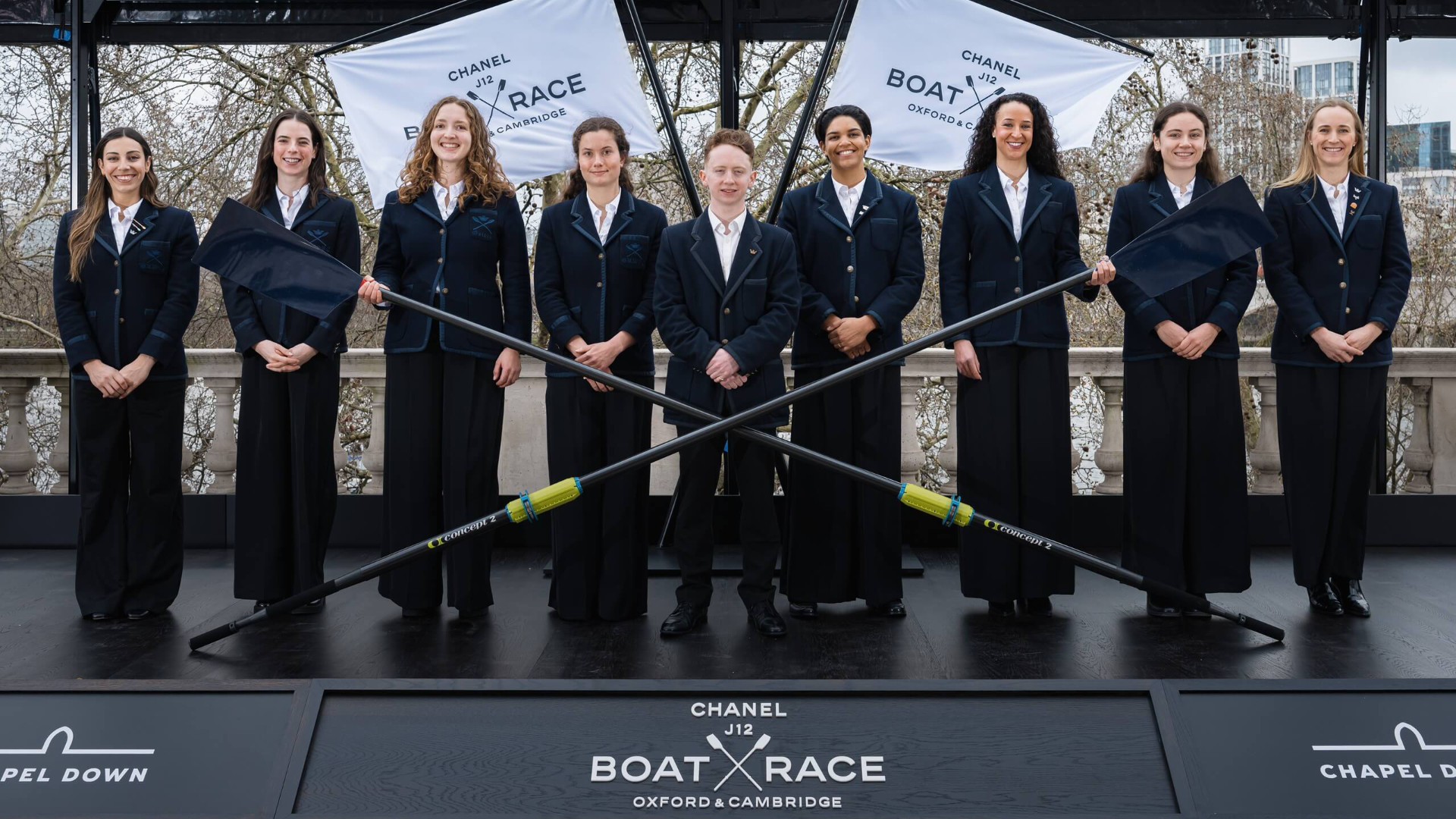 OUBC-Women-2026 - Putney.news Oxford Women rowing 2026 Boat Race. Pic: The Boat Race