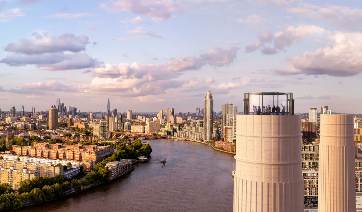 Battersea Power Station Chimney Lift