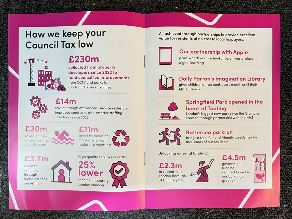 Frozen council tax claims