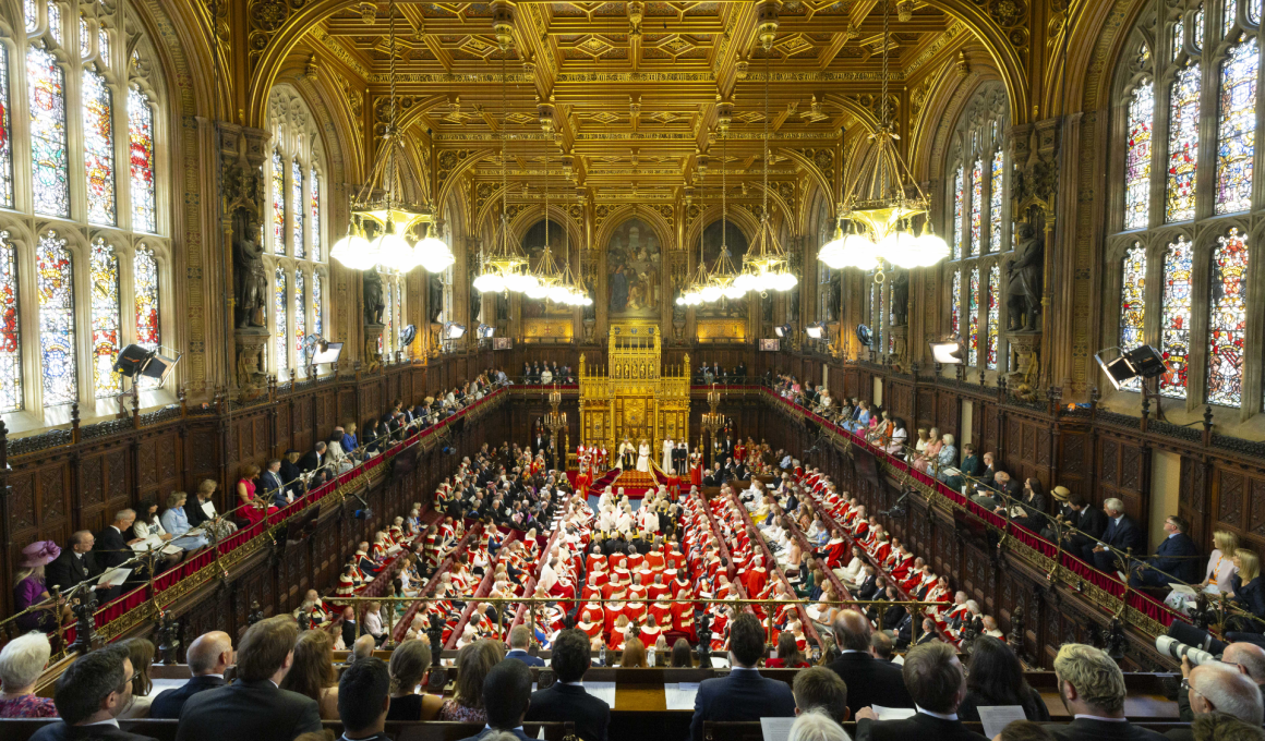 The House of Lords. Pic: Roger Harris/House of Lords
