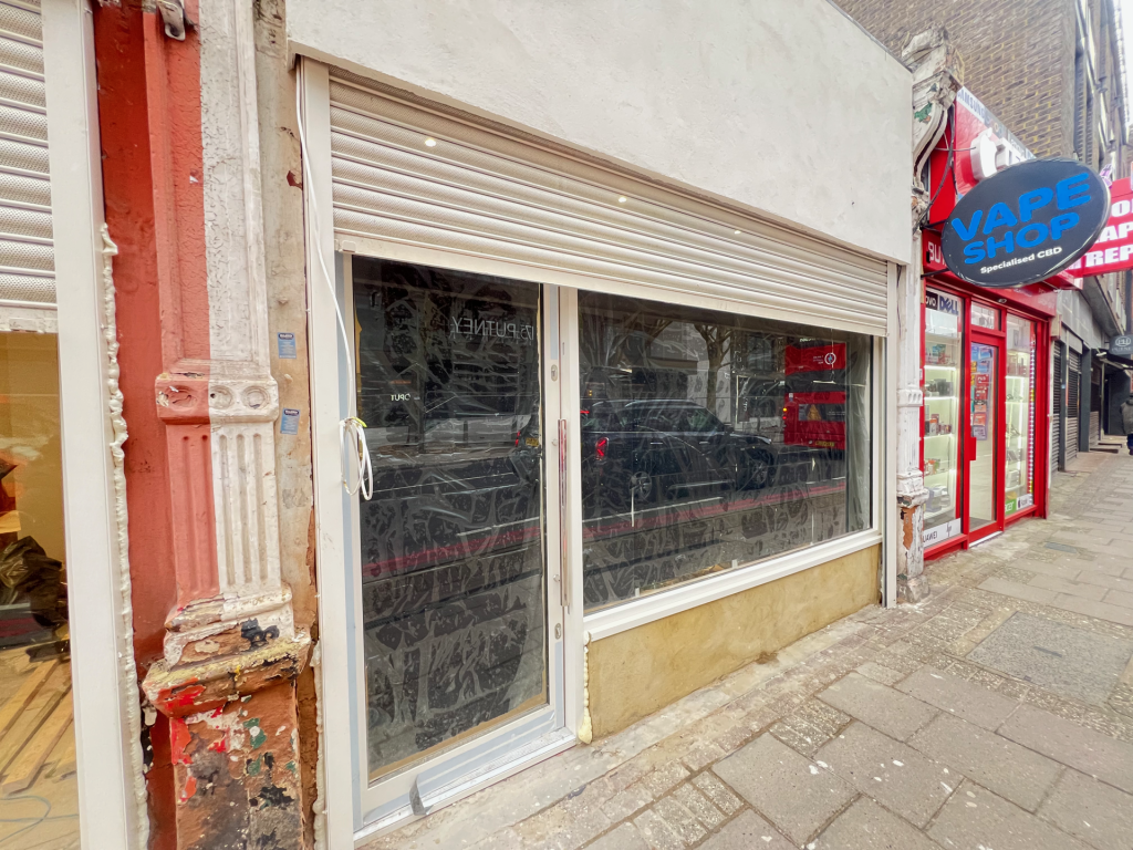 The small shops on Upper Richmond Road are being kitted out as a nail salon