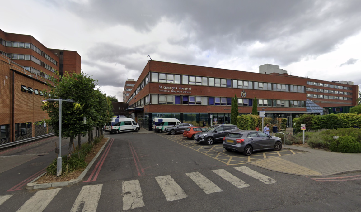 St George's Hospital in Tooting