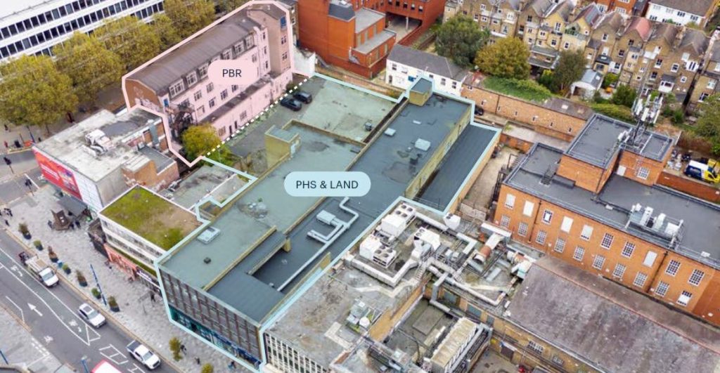 The site owned on Putney High Street and Putney Bridge Road