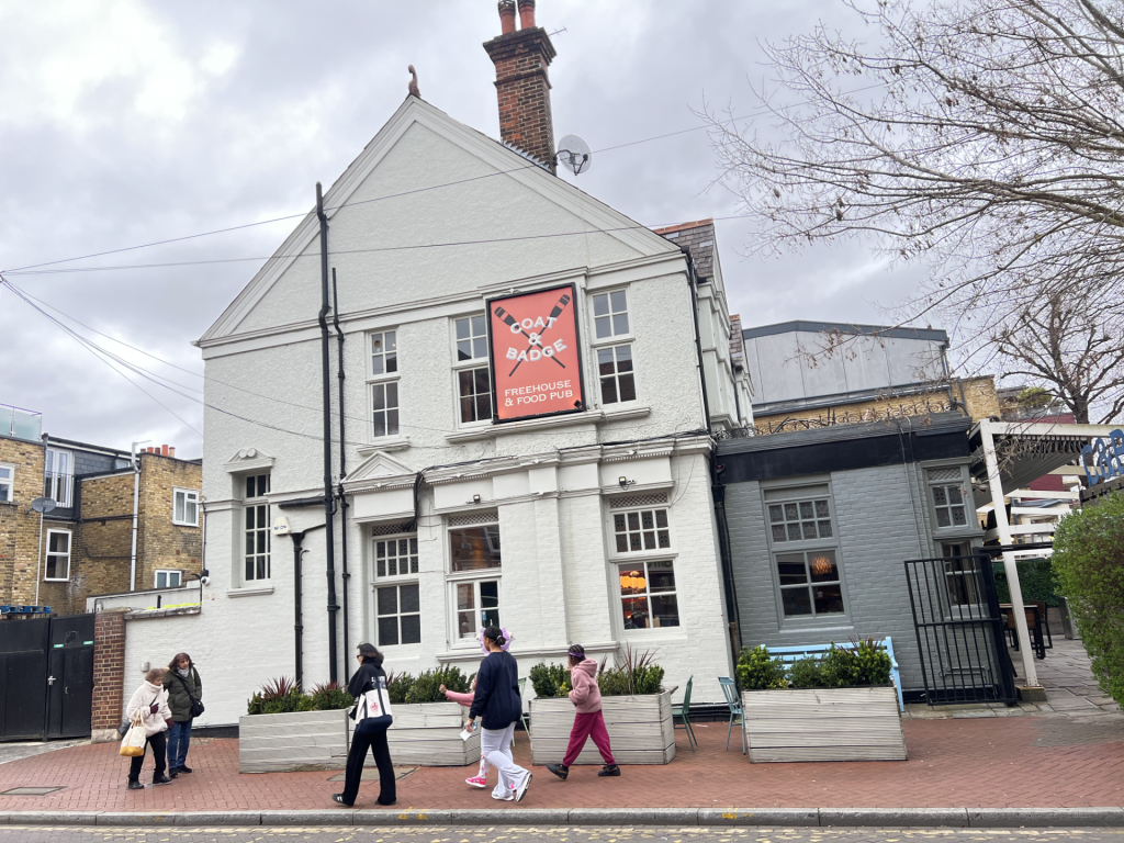 The Coat and Badge pub in Putney