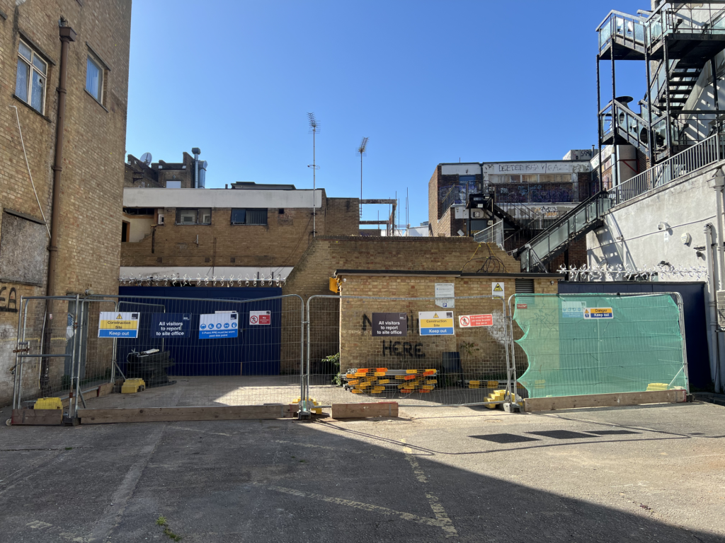 Levellers Court construction