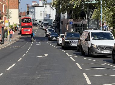 Traffic on Lower Richmond Road