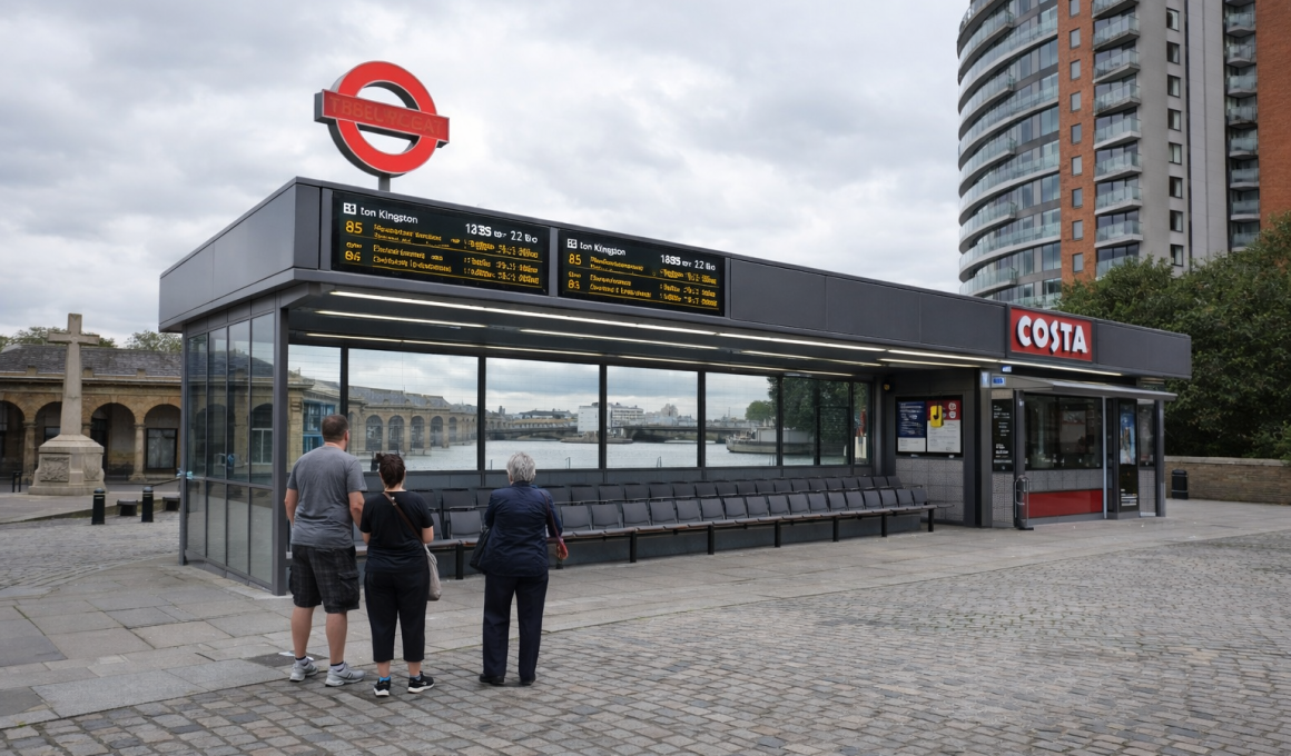 How the new bus stop might look if it wasn't an April Fools's joke.