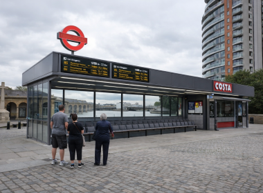 How the new bus stop might look if it wasn't an April Fools's joke.