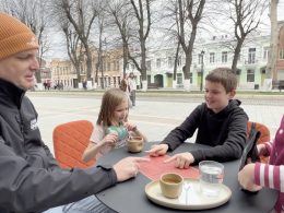 Harrison family on their world coffee trip