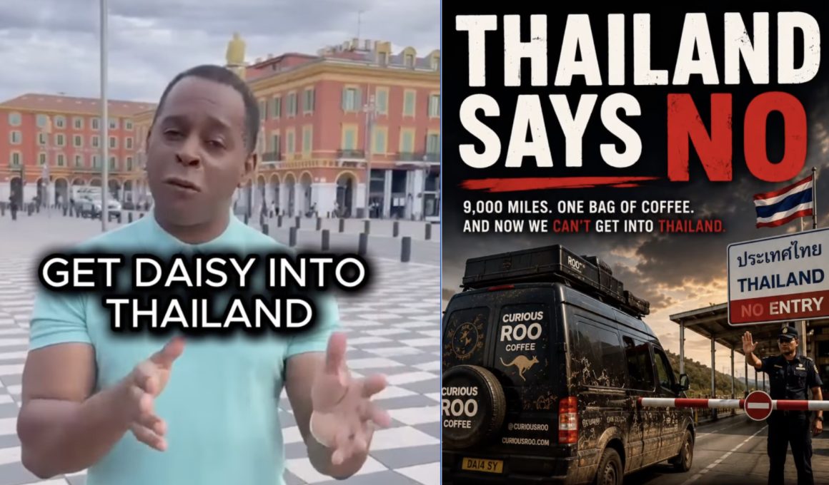 TV presenter Andi Peters has joined efforts to get Putney coffee family into Tahiland